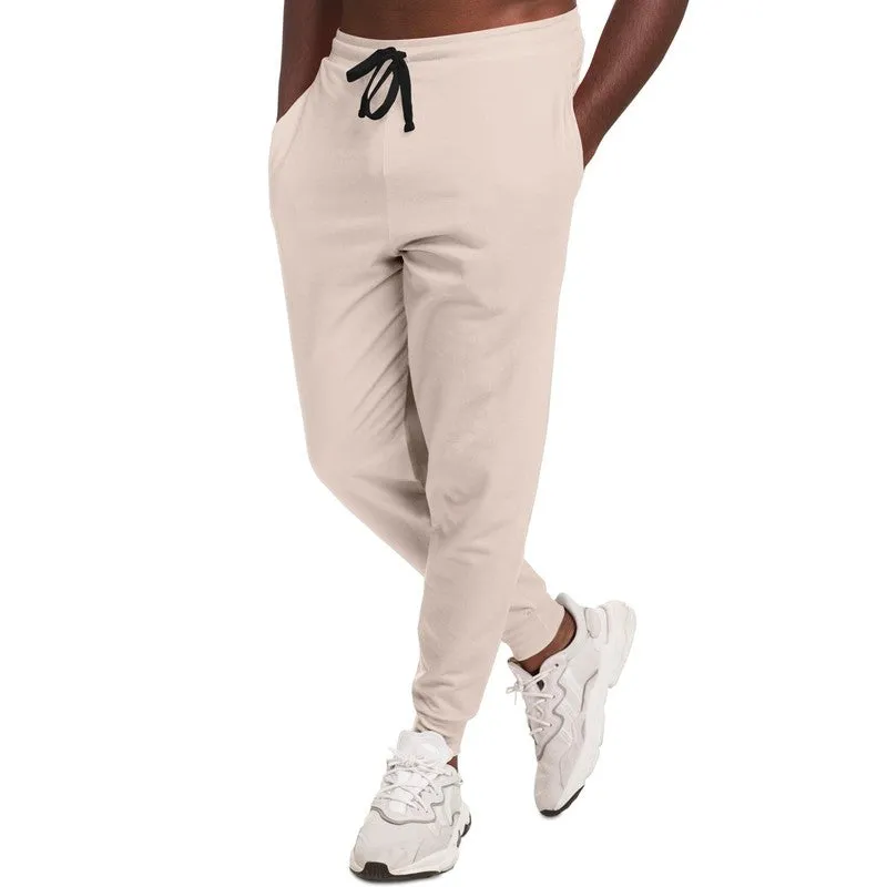 Pale Red Joggers | Unisex | with PLUS sizes | Bright Pale Red | C0M10Y10K0