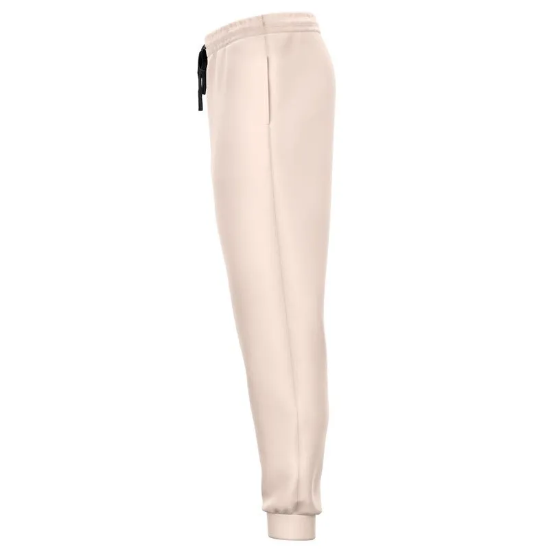 Pale Red Joggers | Unisex | with PLUS sizes | Bright Pale Red | C0M10Y10K0