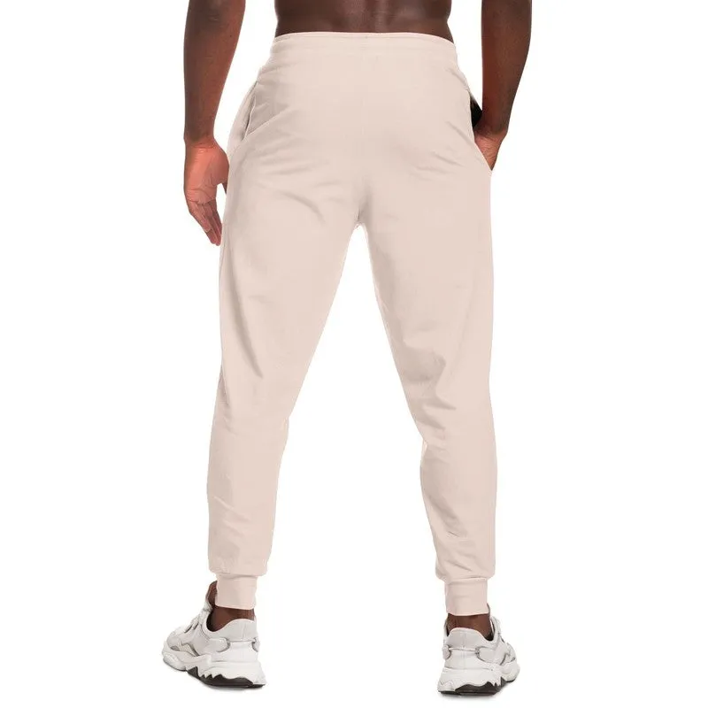 Pale Red Joggers | Unisex | with PLUS sizes | Bright Pale Red | C0M10Y10K0