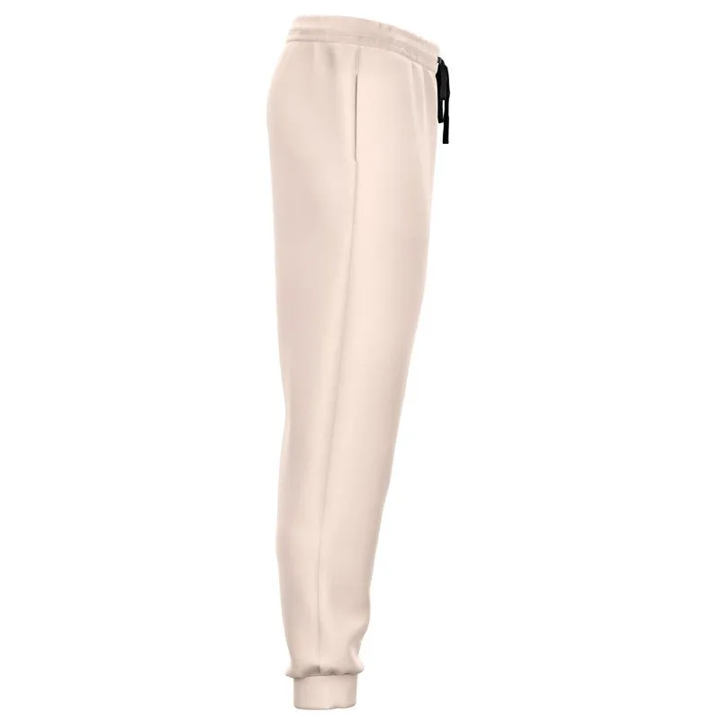 Pale Red Joggers | Unisex | with PLUS sizes | Bright Pale Red | C0M10Y10K0