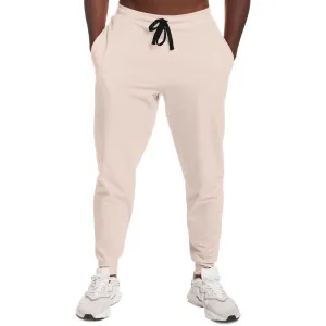 Pale Red Joggers | Unisex | with PLUS sizes | Bright Pale Red | C0M10Y10K0