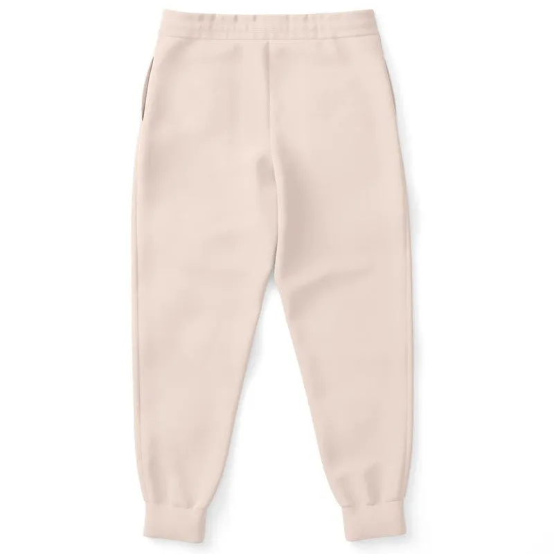 Pale Red Joggers | Unisex | with PLUS sizes | Bright Pale Red | C0M10Y10K0
