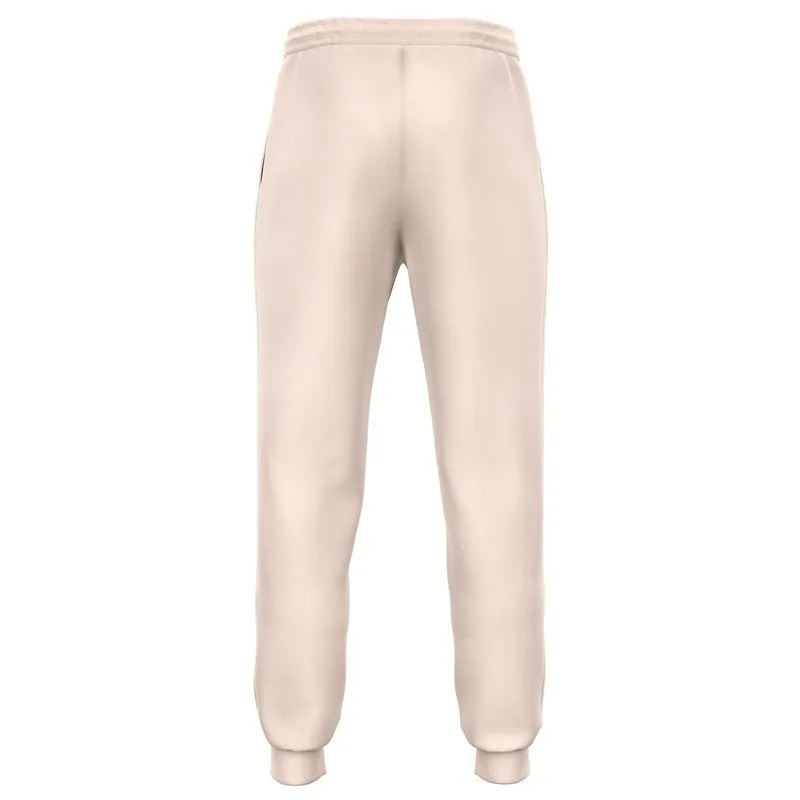 Pale Red Joggers | Unisex | with PLUS sizes | Bright Pale Red | C0M10Y10K0