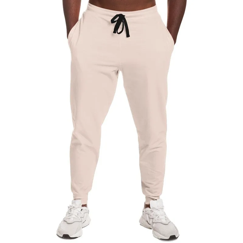 Pale Red Joggers | Unisex | with PLUS sizes | Bright Pale Red | C0M10Y10K0