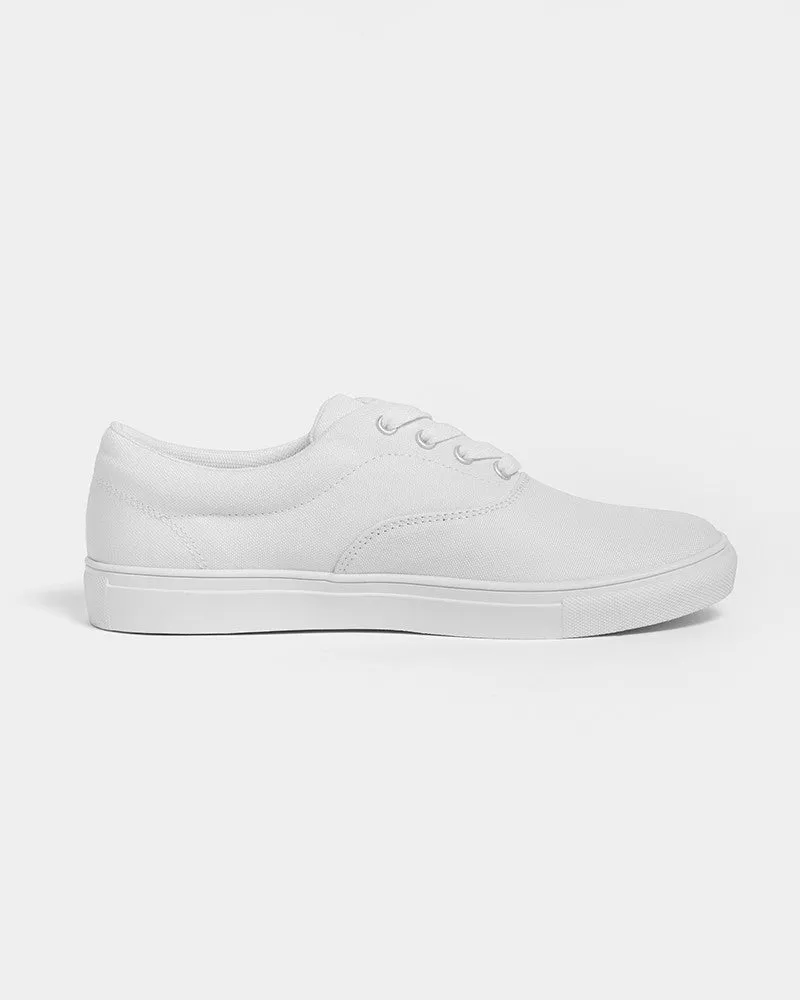 Pale White Men's Canvas Sneakers | Men's | White | C0M0Y0K0