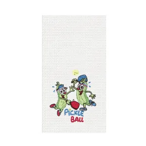 Pickle Ball Kitchen Towel