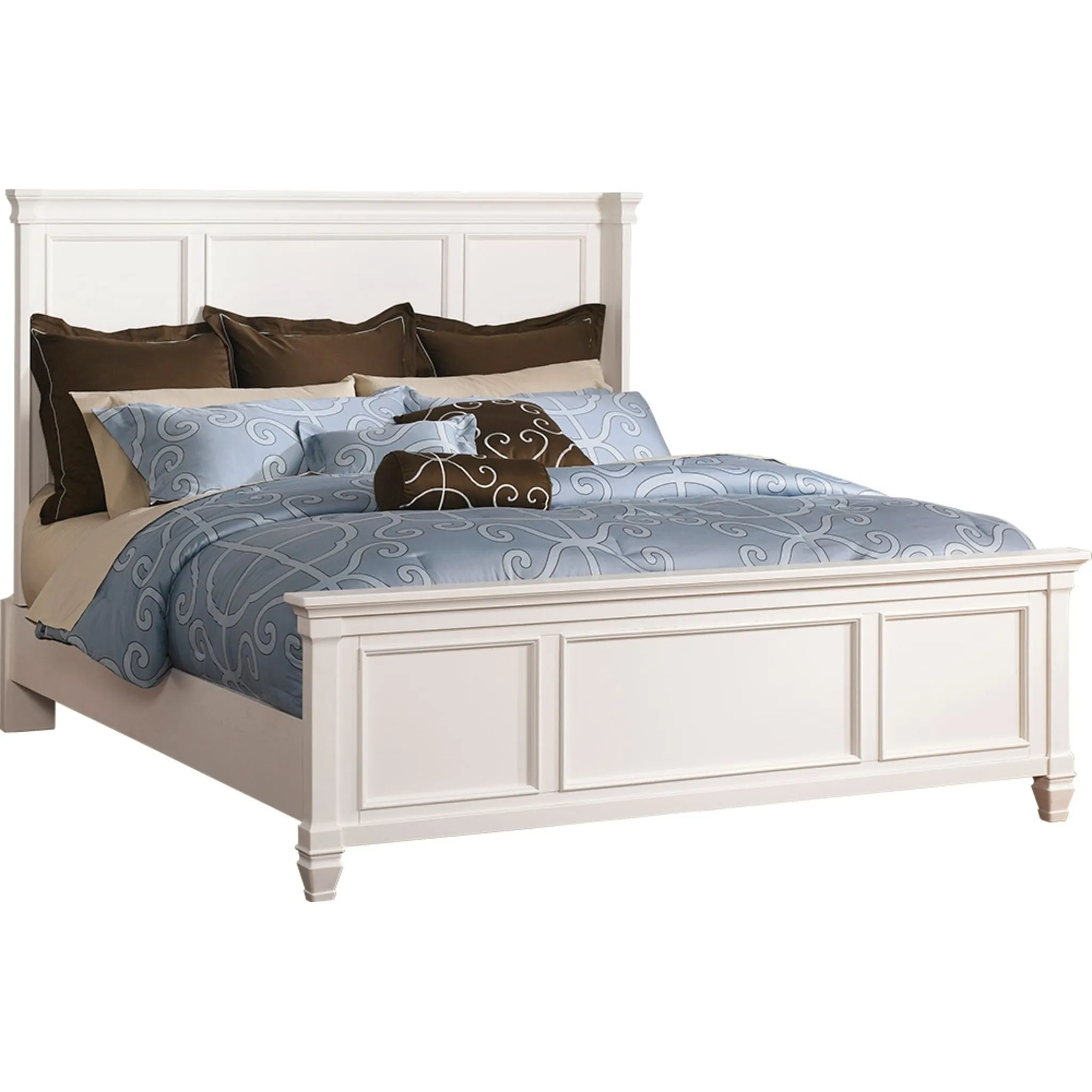 Prentice 5 Piece Bedroom Package - White