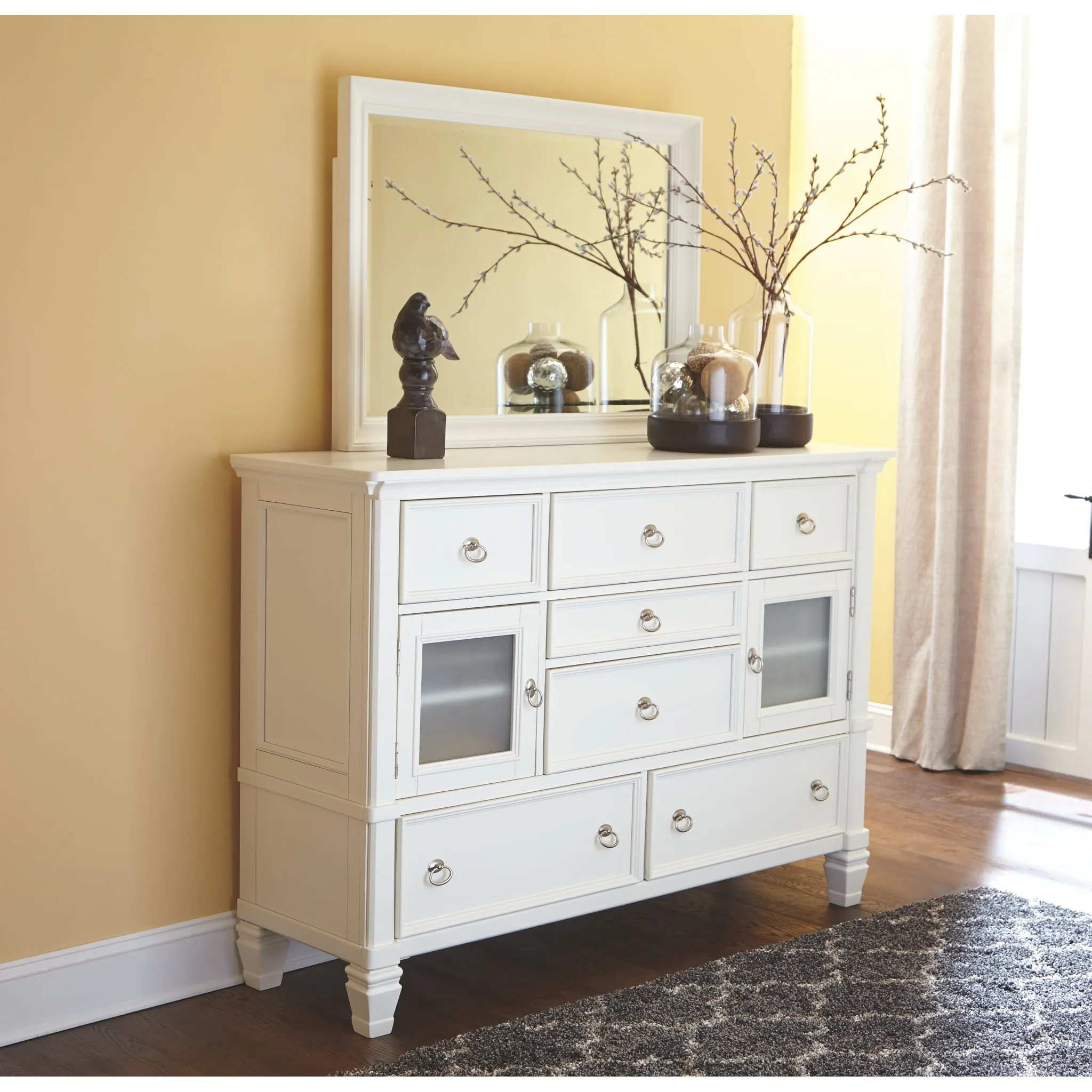 Prentice 5 Piece Bedroom Package - White