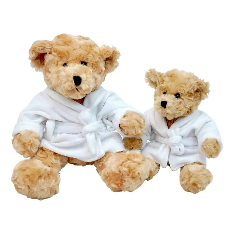 Promotional Teddy Bears with Bathrobes