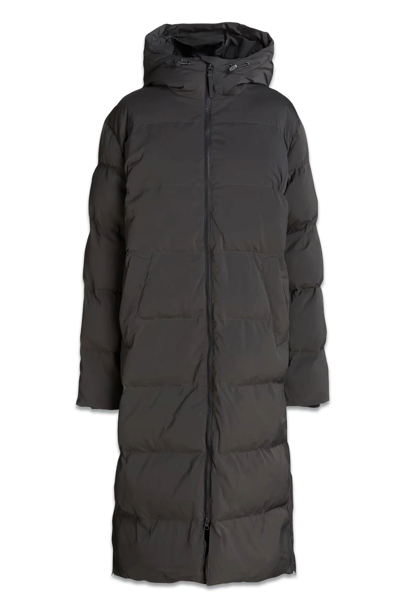 Quilted Padded Shell Hooded Coat