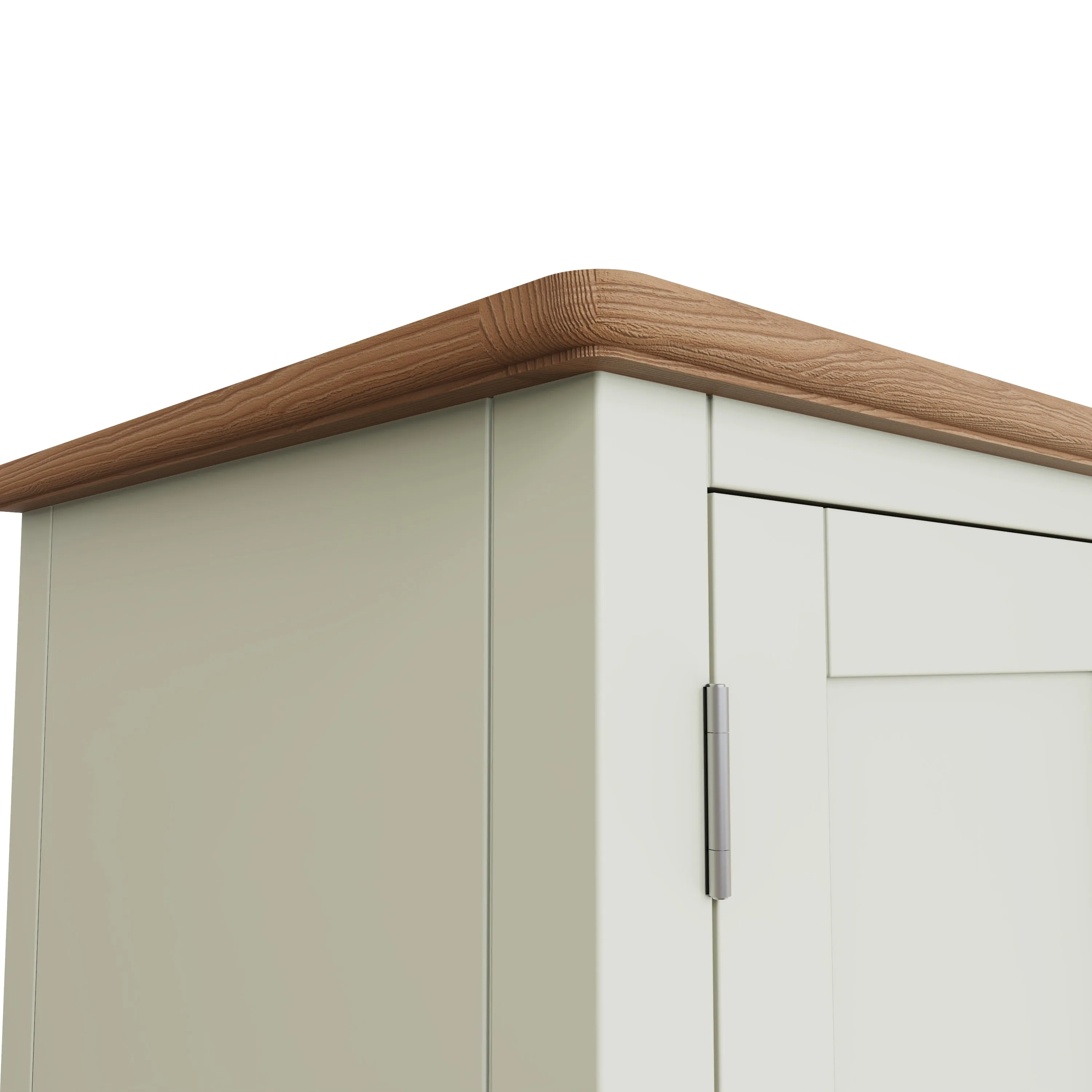 Salisbury Pure White Wardrobe 2 Door Full Hanging 85 x 52 x 180 cm