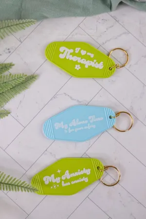 Salty Retro Motel Keychain (3 Styles)
