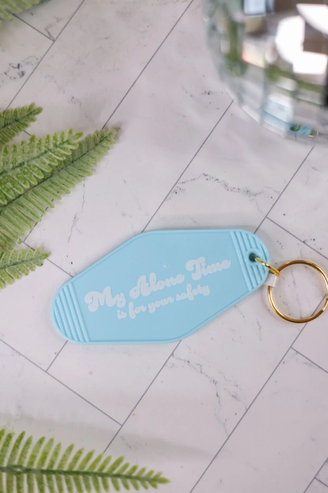 Salty Retro Motel Keychain (3 Styles)