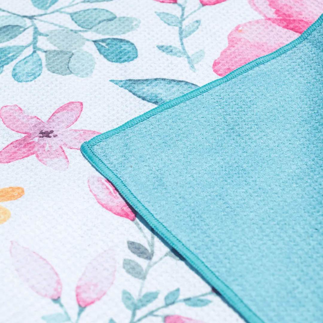 Sand Free Waffle Beach Towel - Dahlia