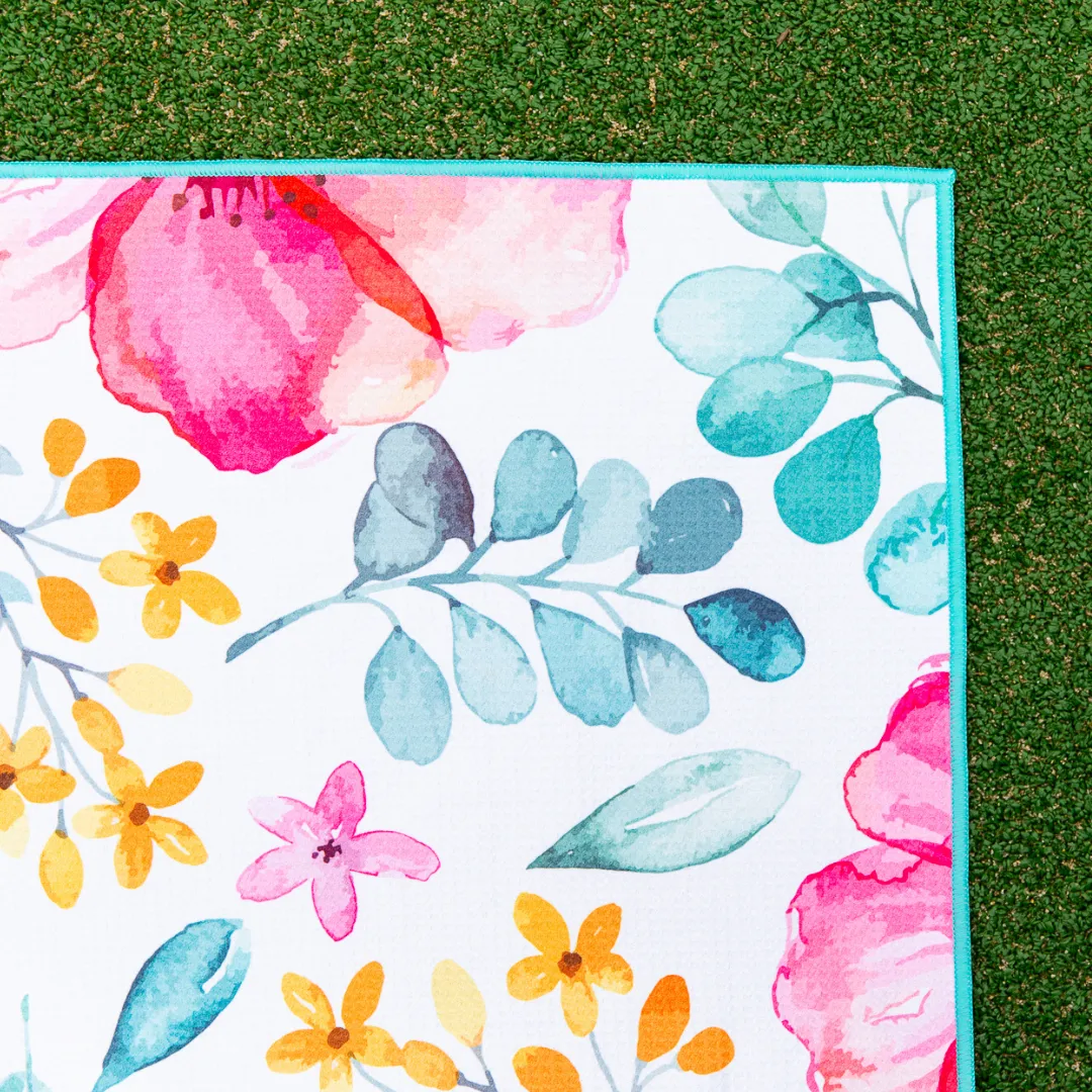 Sand Free Waffle Beach Towel - Dahlia