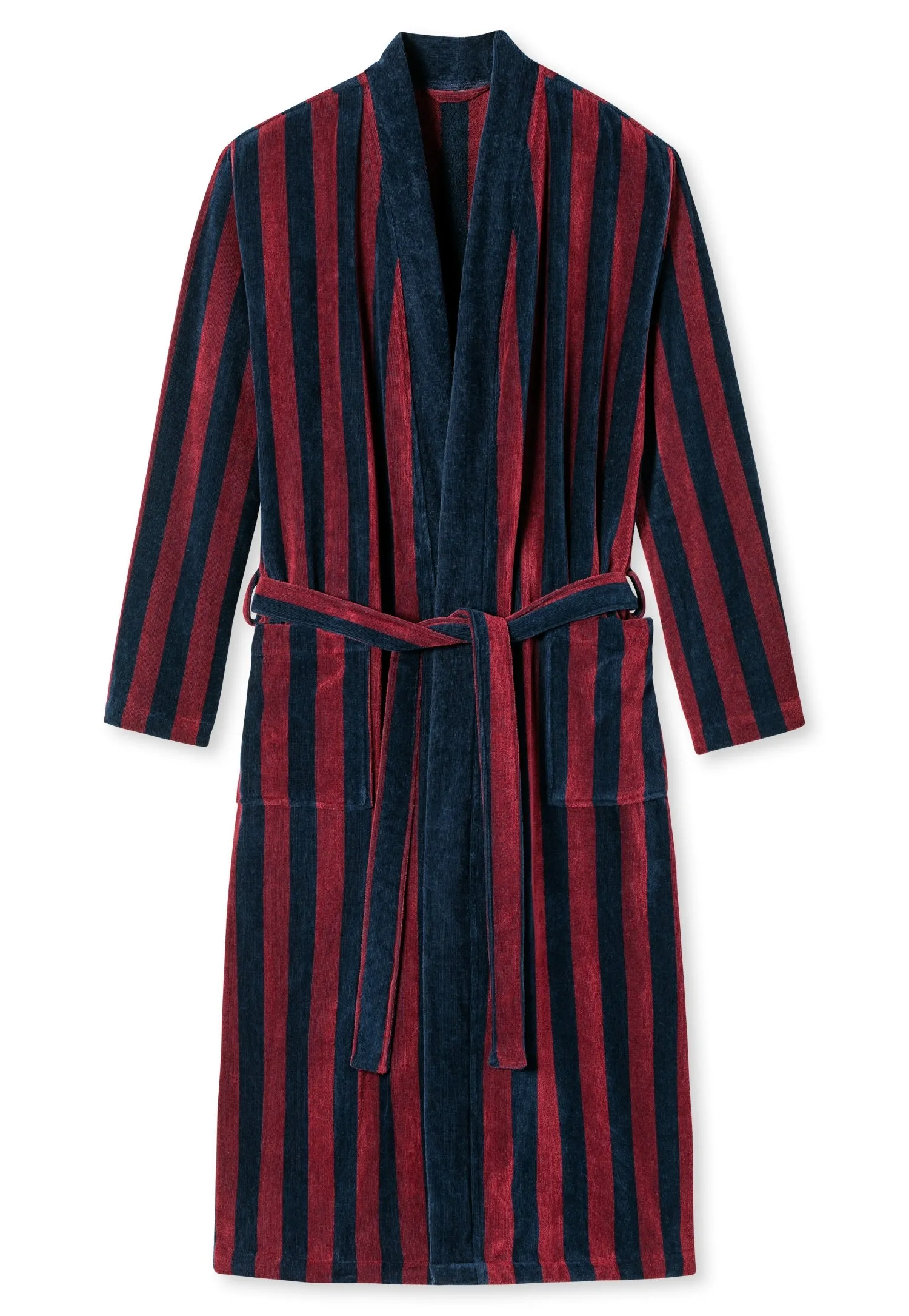 Schiesser - Essentials - Striped Bathrobe