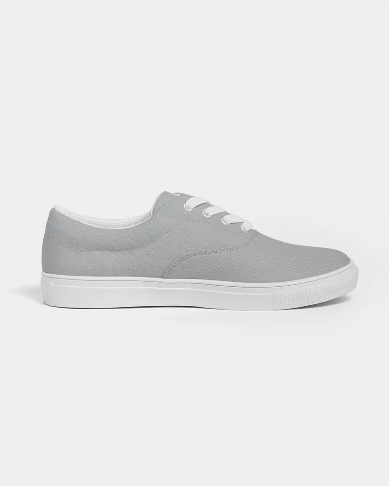 Shaded Pale Gray Canvas Sneakers | Men's | C0M0Y0K30