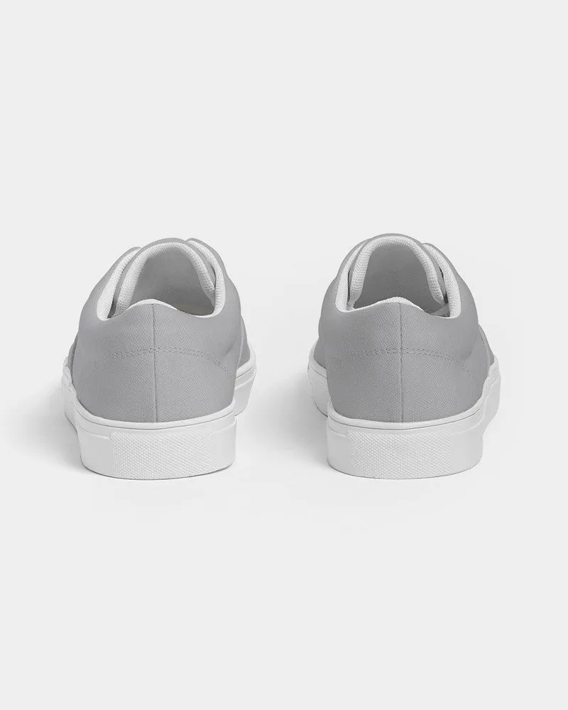 Shaded Pale Gray Canvas Sneakers | Men's | C0M0Y0K30