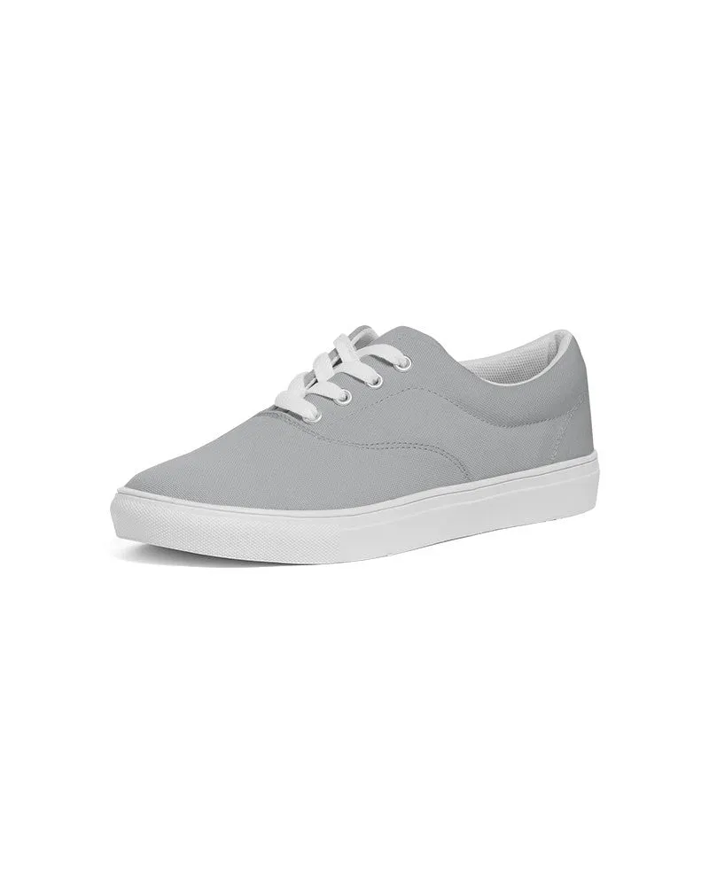Shaded Pale Gray Canvas Sneakers | Men's | C0M0Y0K30