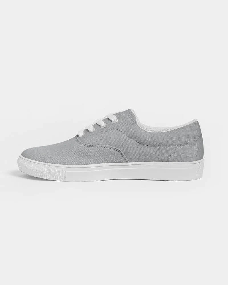Shaded Pale Gray Canvas Sneakers | Men's | C0M0Y0K30