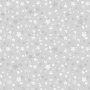 Stars Flannel - Grey - F10692M-K