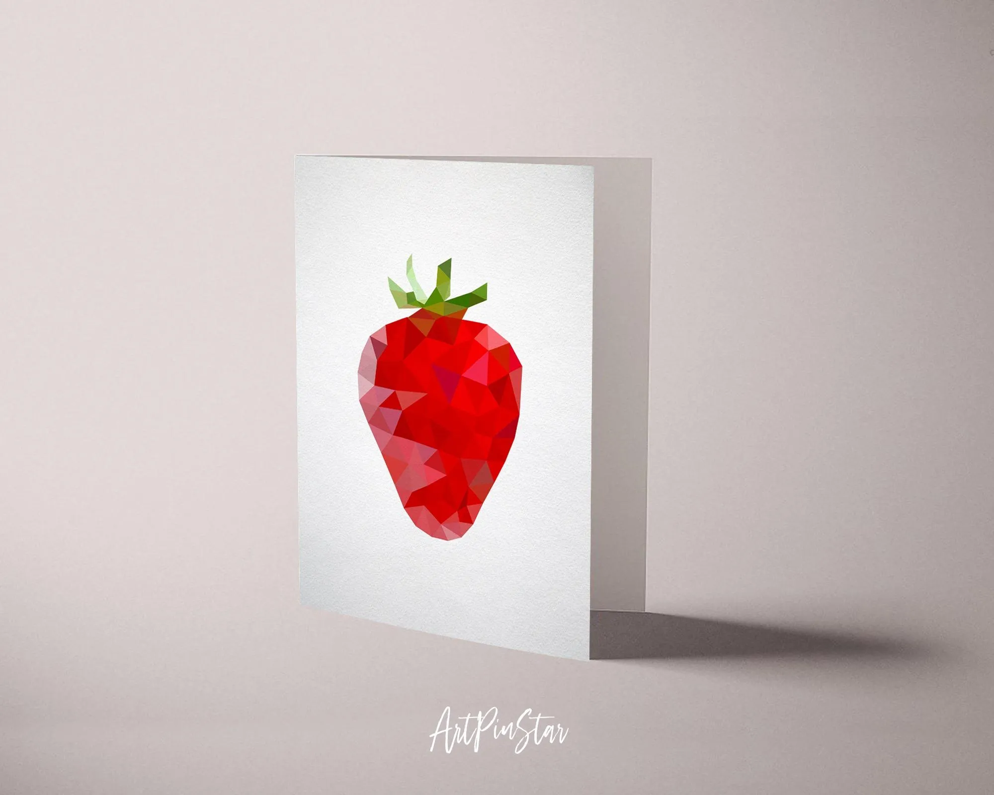 Strawberry Food Customized Gift Cards
