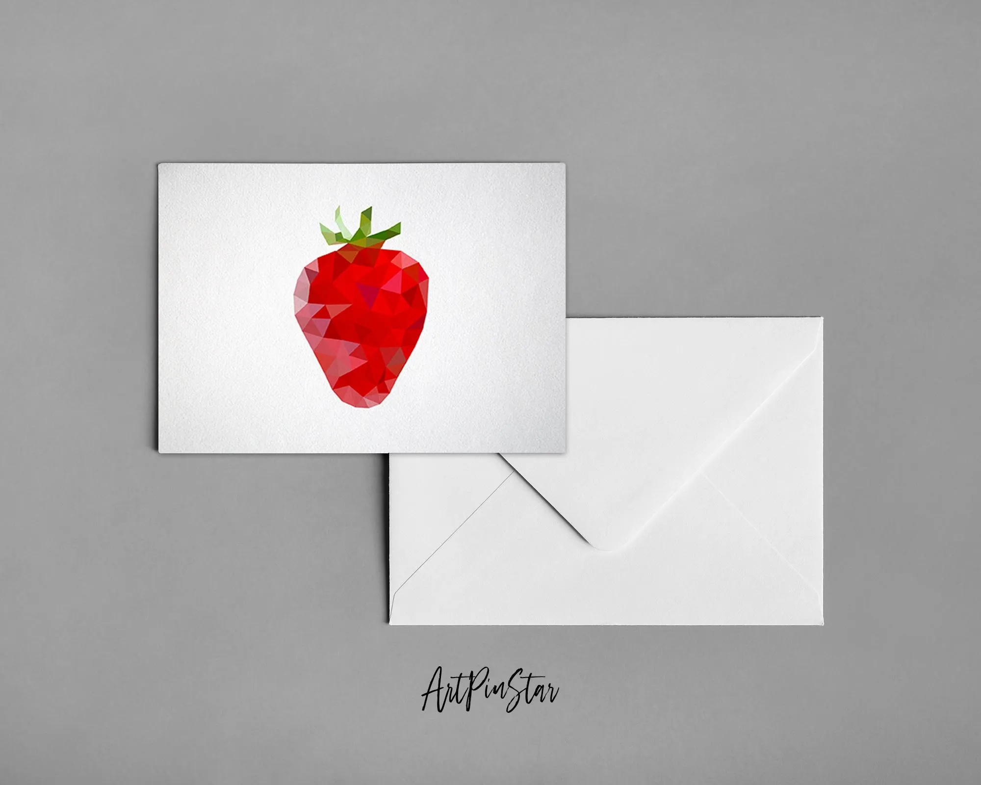 Strawberry Food Customized Gift Cards