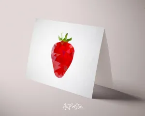 Strawberry Food Customized Gift Cards