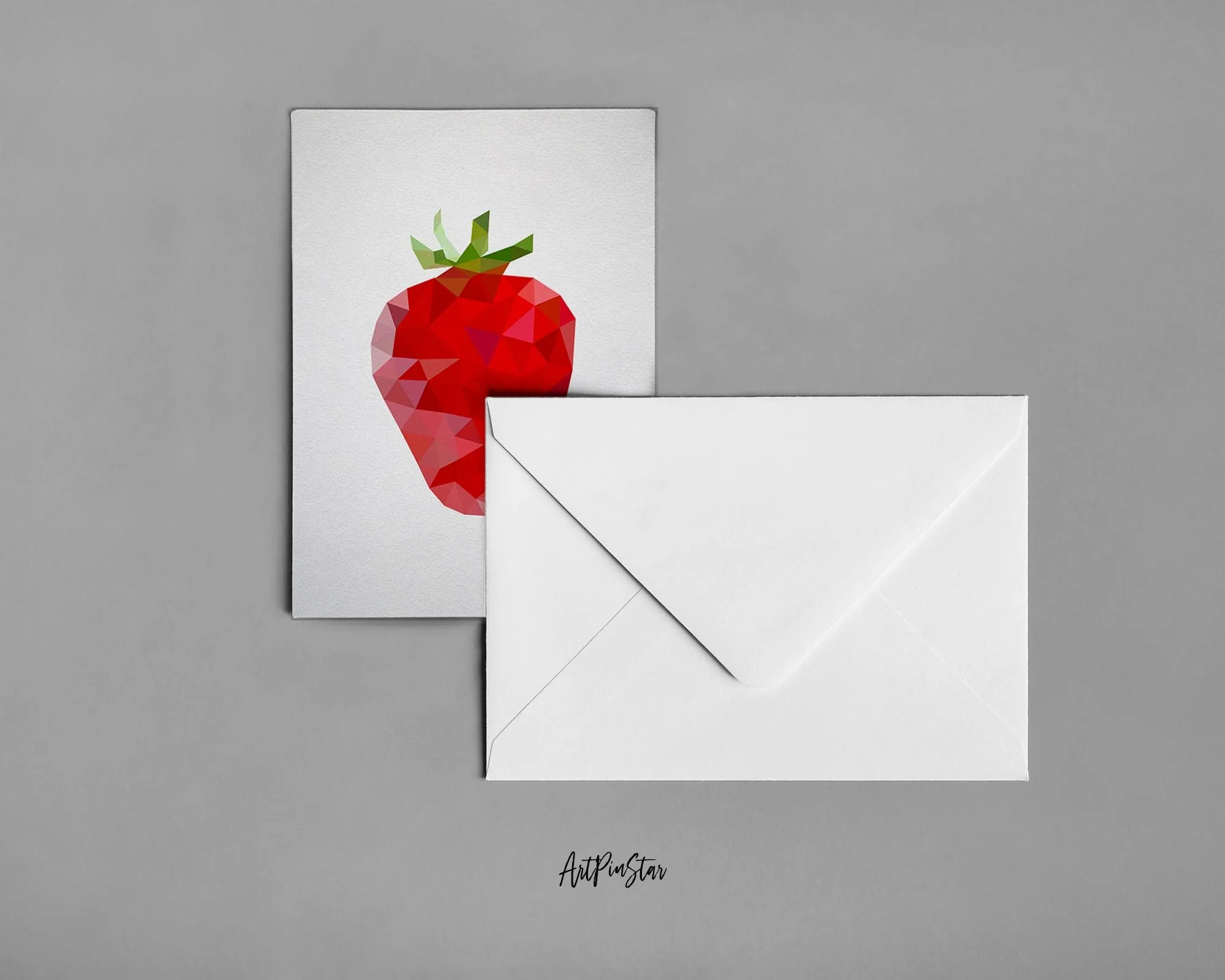 Strawberry Food Customized Gift Cards