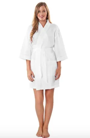 Waffle Spa Bath Robe