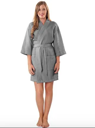 Waffle Spa Bath Robe