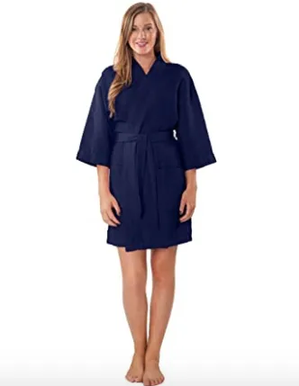 Waffle Spa Bath Robe
