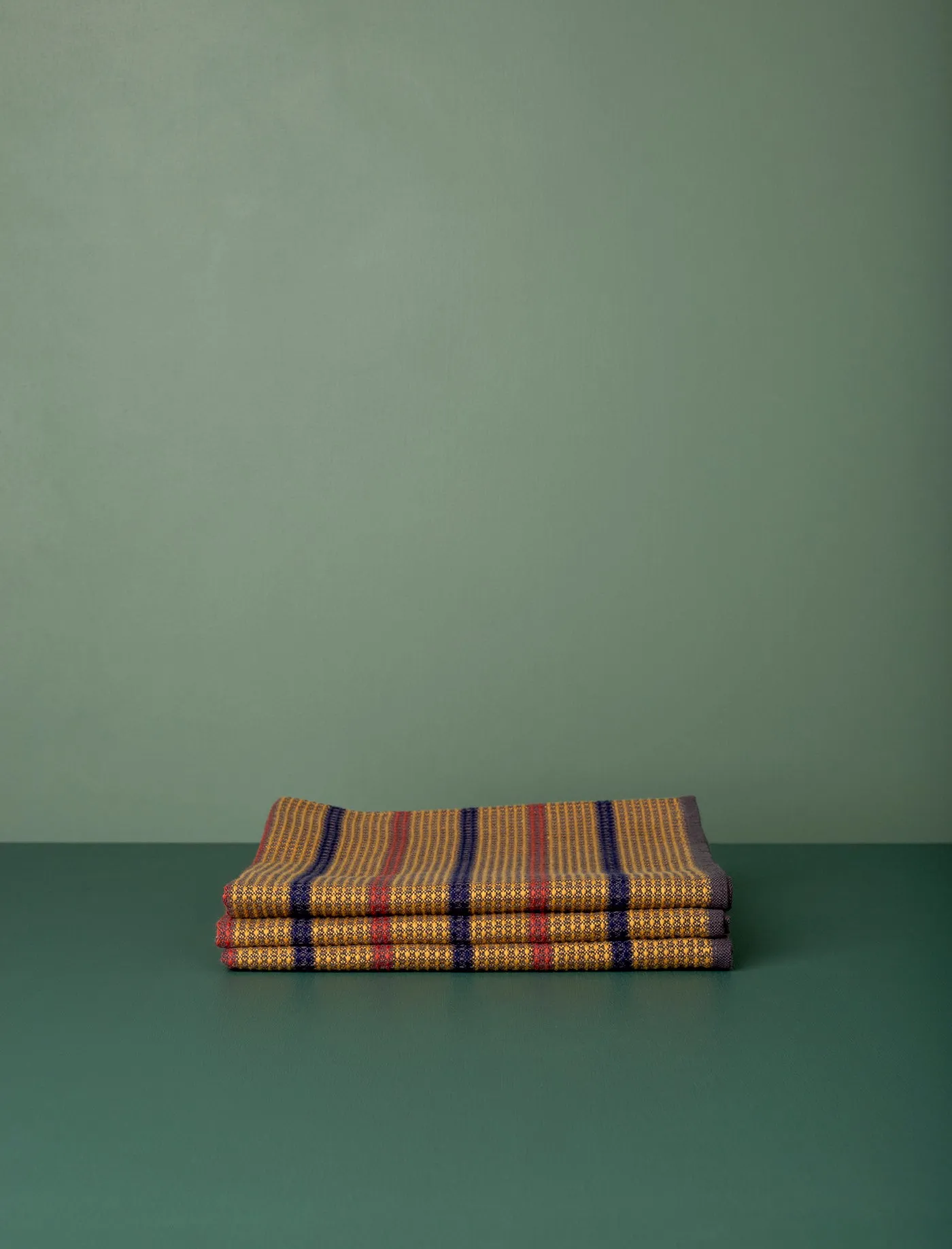 Waffle Weave Tea Towel // Ochre