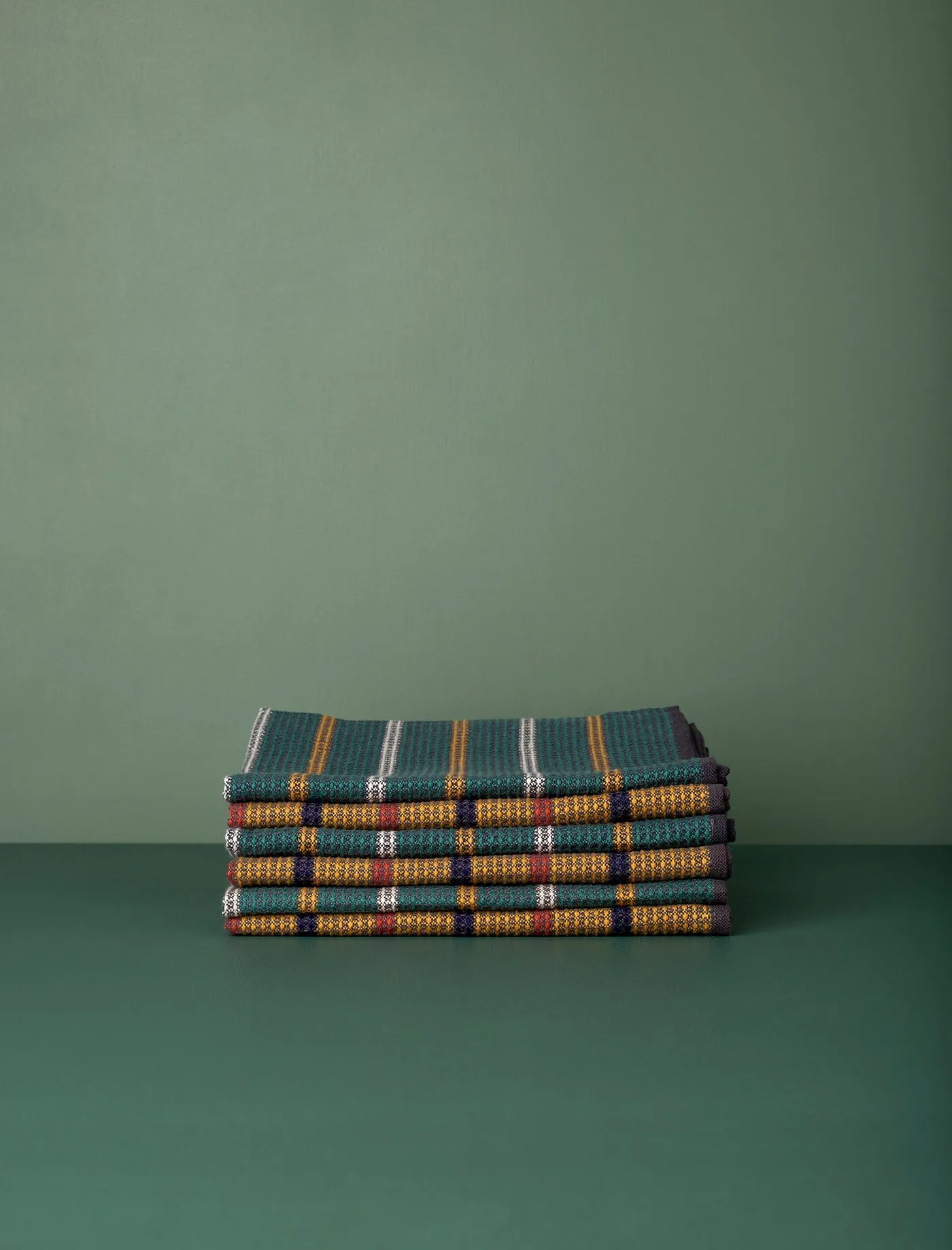 Waffle Weave Tea Towel // Ochre