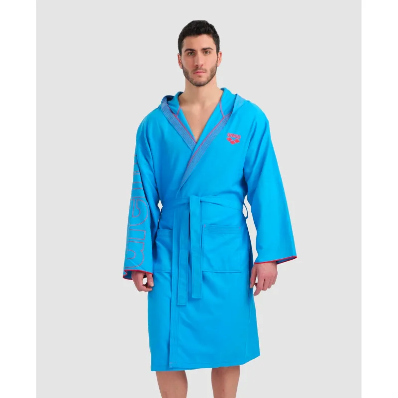 ZEAL PLUS BATHROBE - BLUE/RED