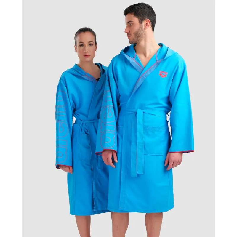 ZEAL PLUS BATHROBE - BLUE/RED
