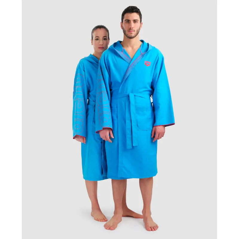 ZEAL PLUS BATHROBE - BLUE/RED