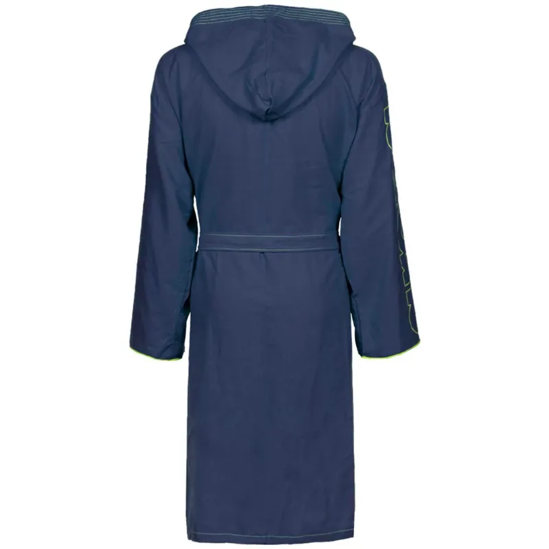 ZEAL PLUS BATHROBE - NAVY/LIME